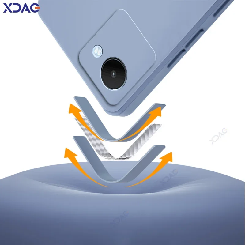 Funda Original de moda Candy para Realme Narzo 50i Prime RealmeNarzo50iPrime carcasa de armadura de teléfono de silicona líquida cuadrada suave - imagen 4