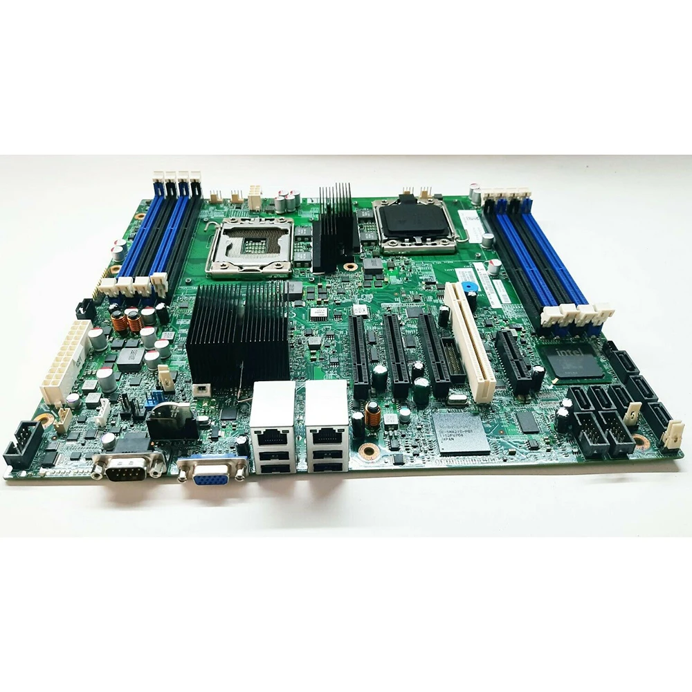 Placa base de servidor para Intel T260 G2 G3 1366 S5500 X5570 completamente probada S5500BC - imagen 3