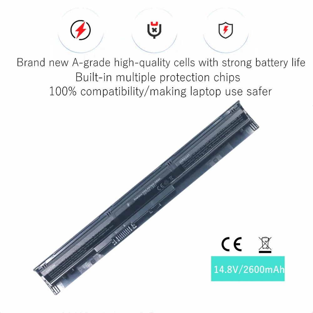 Batería del ordenador portátil para HP HSTNN-LB6K V104 VIO4 K2N94PA L1L26PA para Envy 15 k229tx ProBook 440 G2 para Pavilion 15-p003ax - imagen 2