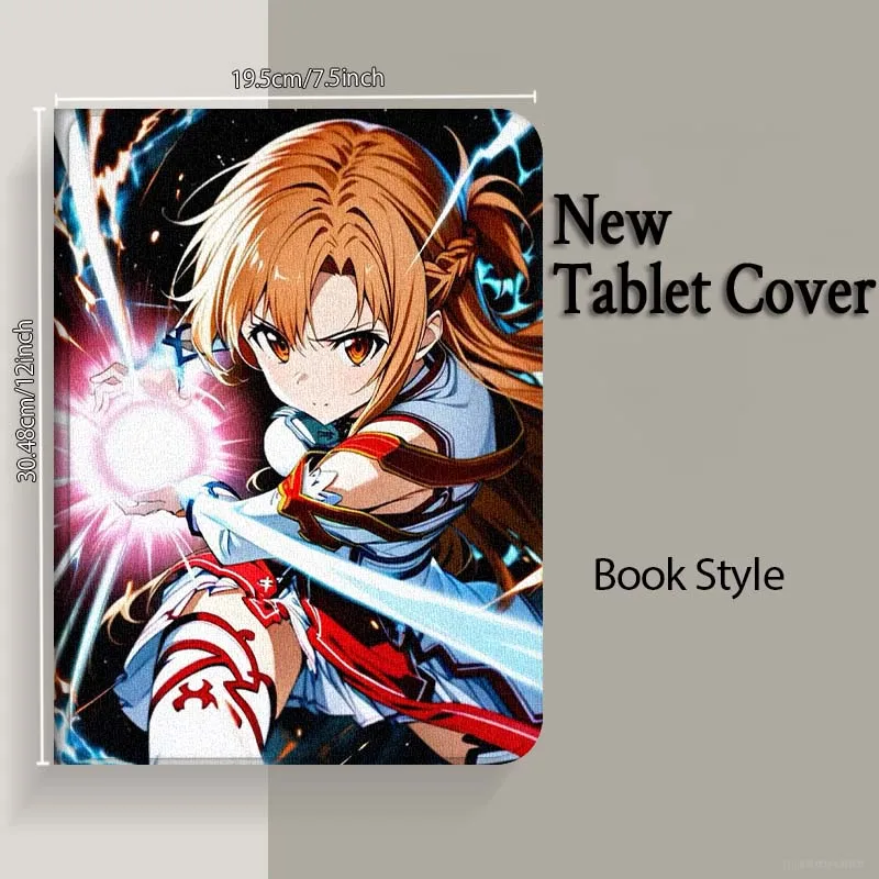 Anime Yuuki Asuna para Huawei Honor Tab Magic Pad GT 6 X9 X8A X8 V8 V7 9 8 2 3 13,3 10 12,1 Pro pulgadas funda para tableta - imagen 5