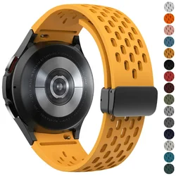 Correa de silicona sin huecos para Samsung Galaxy Watch 4/5/6/7