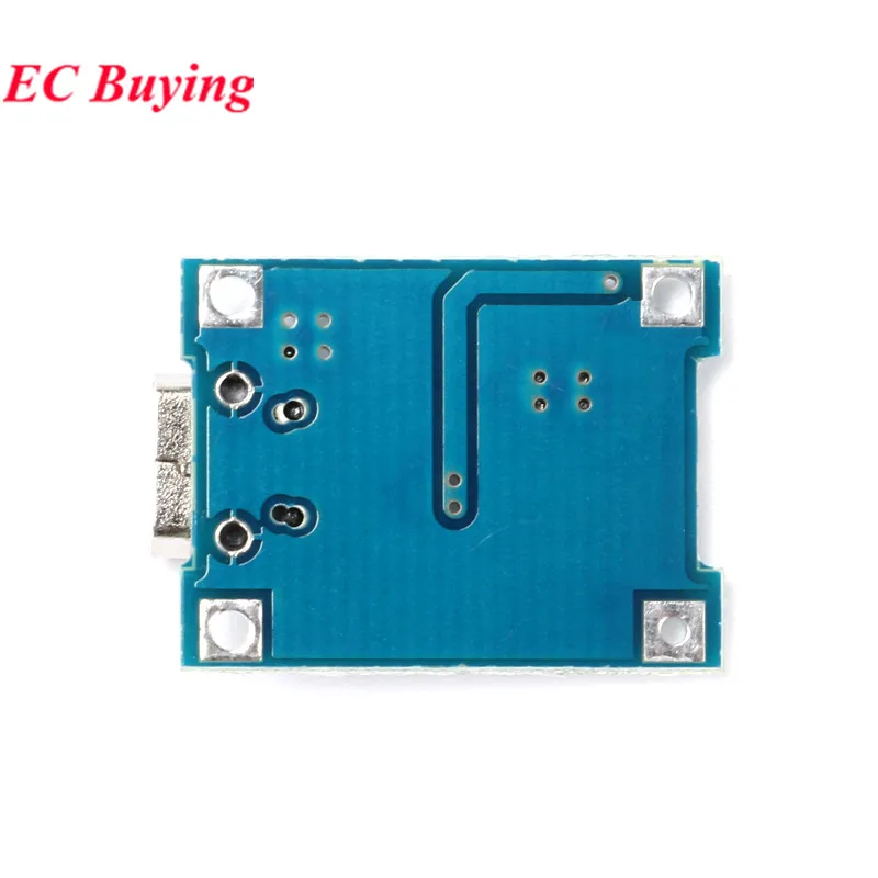 Placa de cargador de batería de litio TP4056, módulo de carga Mini USB 18650, 5V, 1A, 1000mA, interfaz de placa 1A, Li-ion, 10 piezas/1 ud. - imagen 5