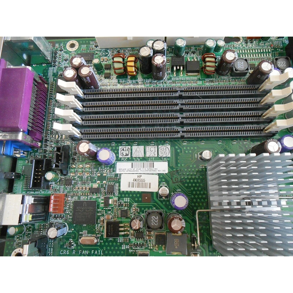365062-001 331892-001 Placa base del servidor ProLiant ML350 G4 totalmente probada - imagen 2