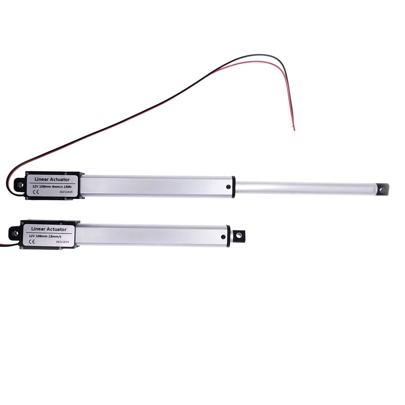 Actuador lineal eléctrico 12V 30-150N – Mini motor de empuje DC - imagen 4
