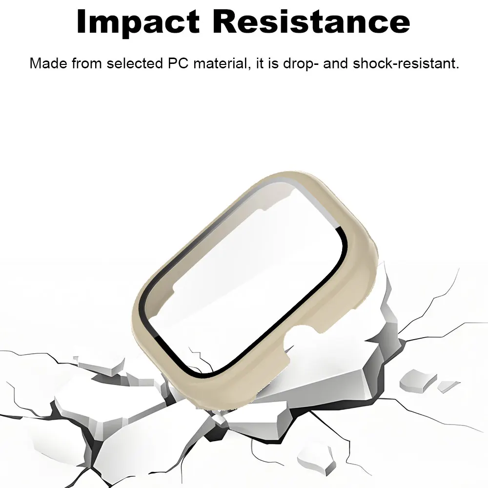 Caja de reloj de PC con vidrio templado para Honor Choice Haylou, marco de protección para reloj, Protector de pantalla anticaída a prueba de polvo - imagen 5