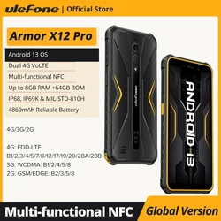 Ulefone Armor X12 Pro teléfono resistente Android 13 NFC 4G