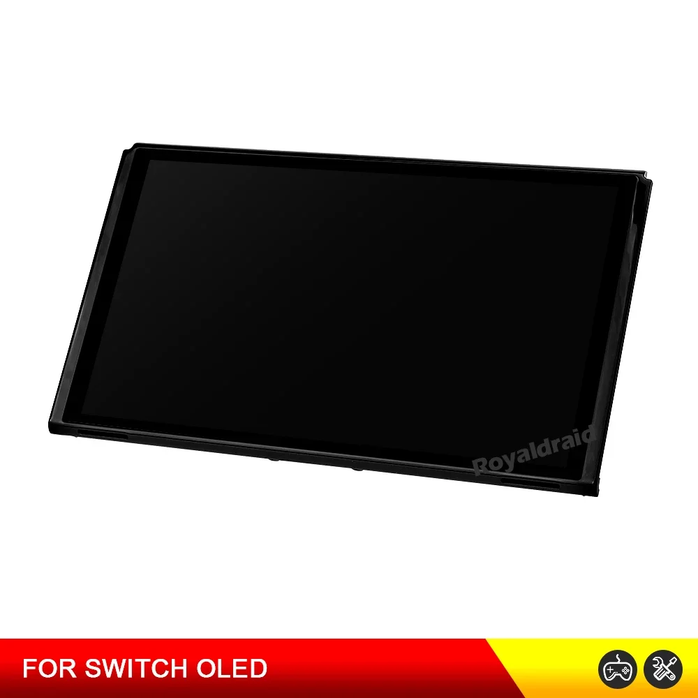 Nuevo para Switch OLED consola pantalla LCD montaje de pantalla completa reemplazo del digitalizador para Switch OLED Touch y LCD con marco - imagen 3