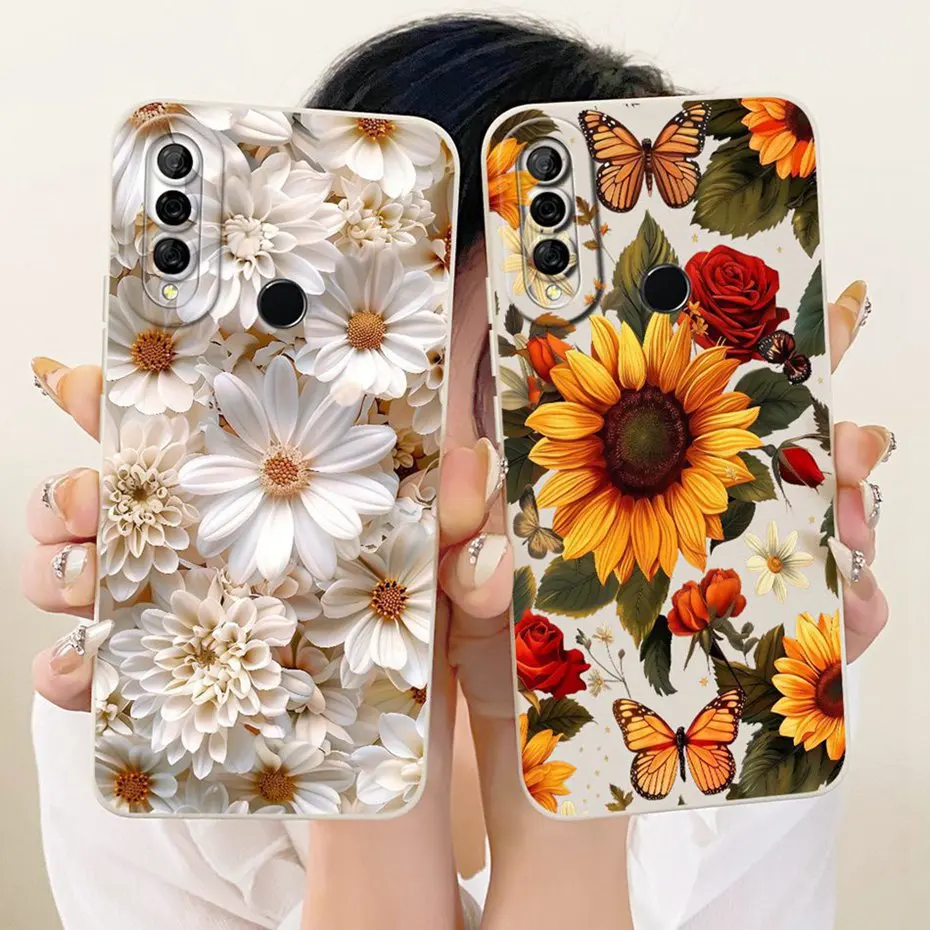 Nueva funda de teléfono de moda para Huawei Y6P 2020 fundas de silicona suave para Huawei Y6p MED-LX9 MED-LX9N fundas a prueba de golpes parachoques