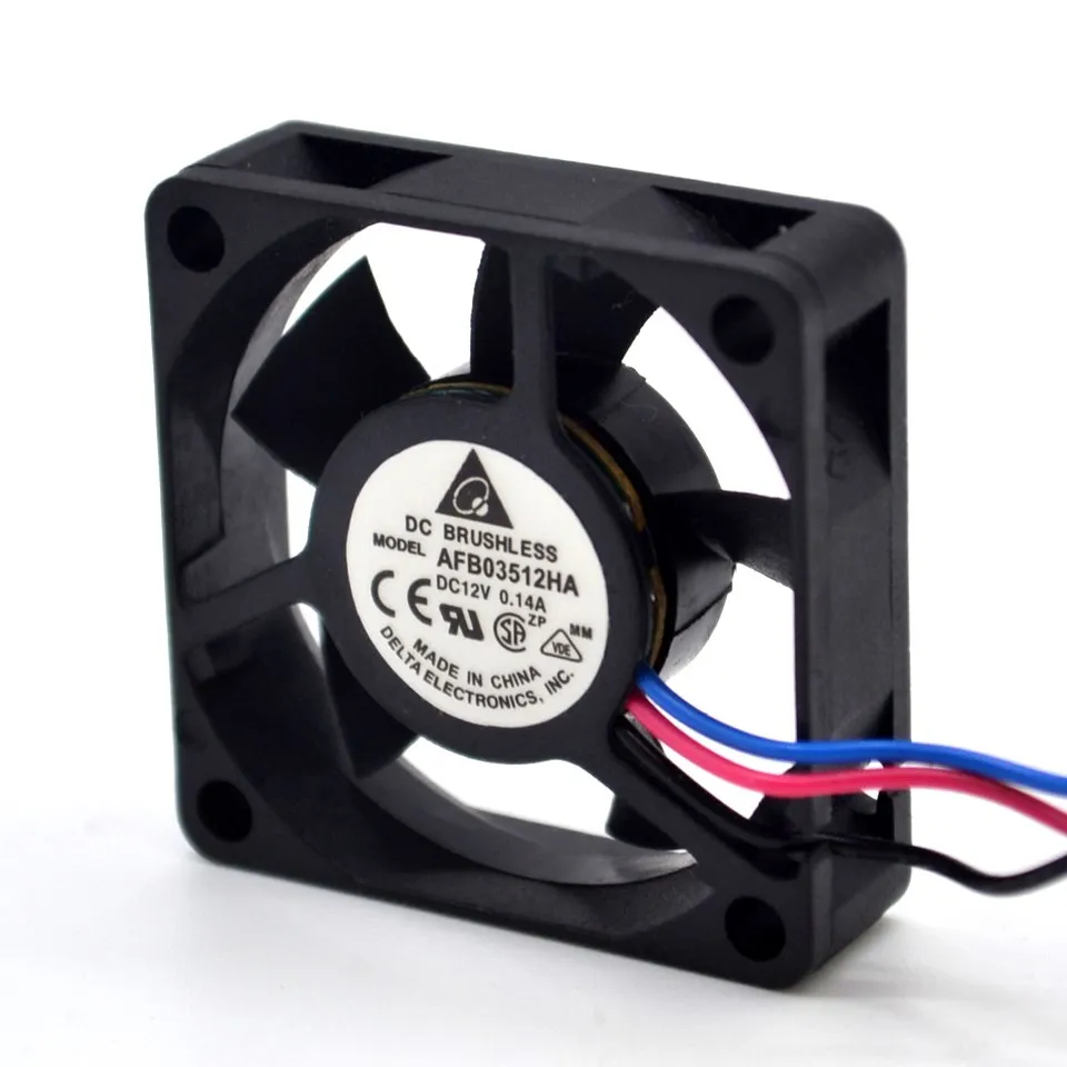 Para Delta New 3510 35mm AFB03512HA 0.14A 1,32 W ventilador de refrigeración para Delta 35*35*10MM - imagen 3