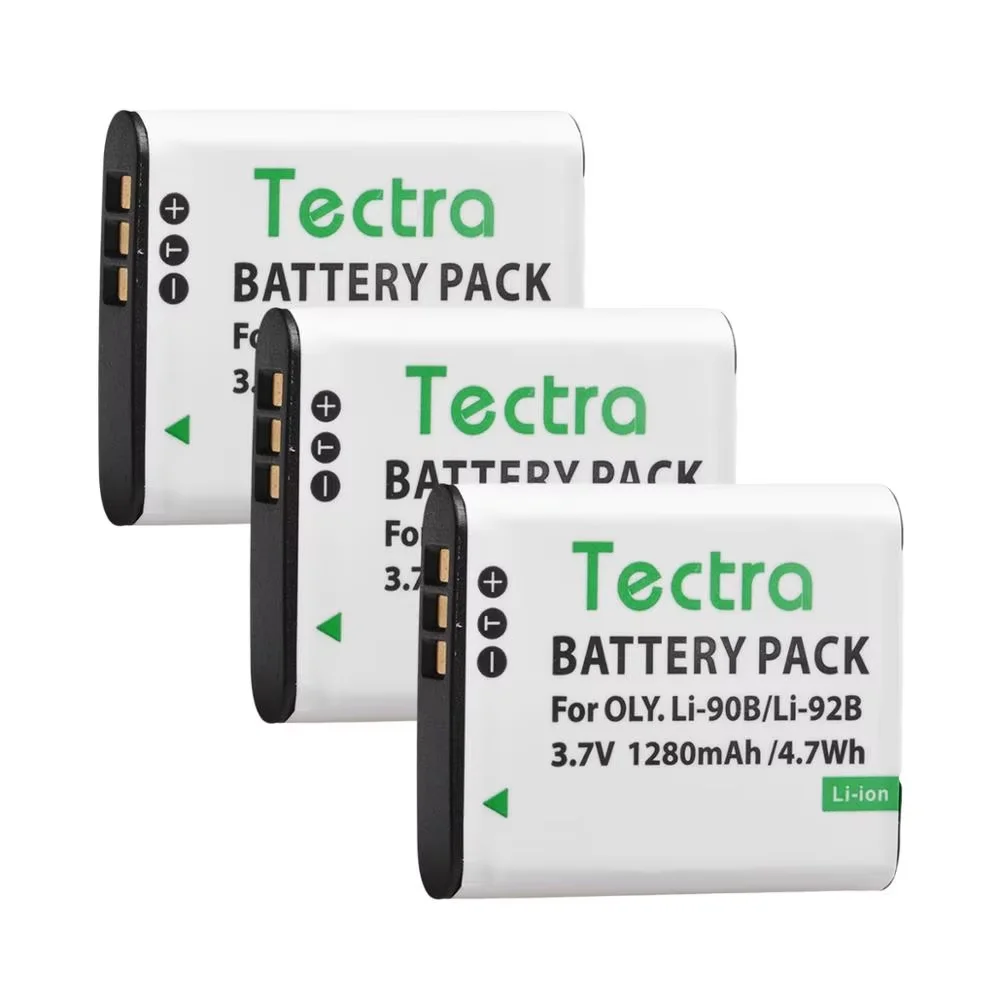 3 batteries