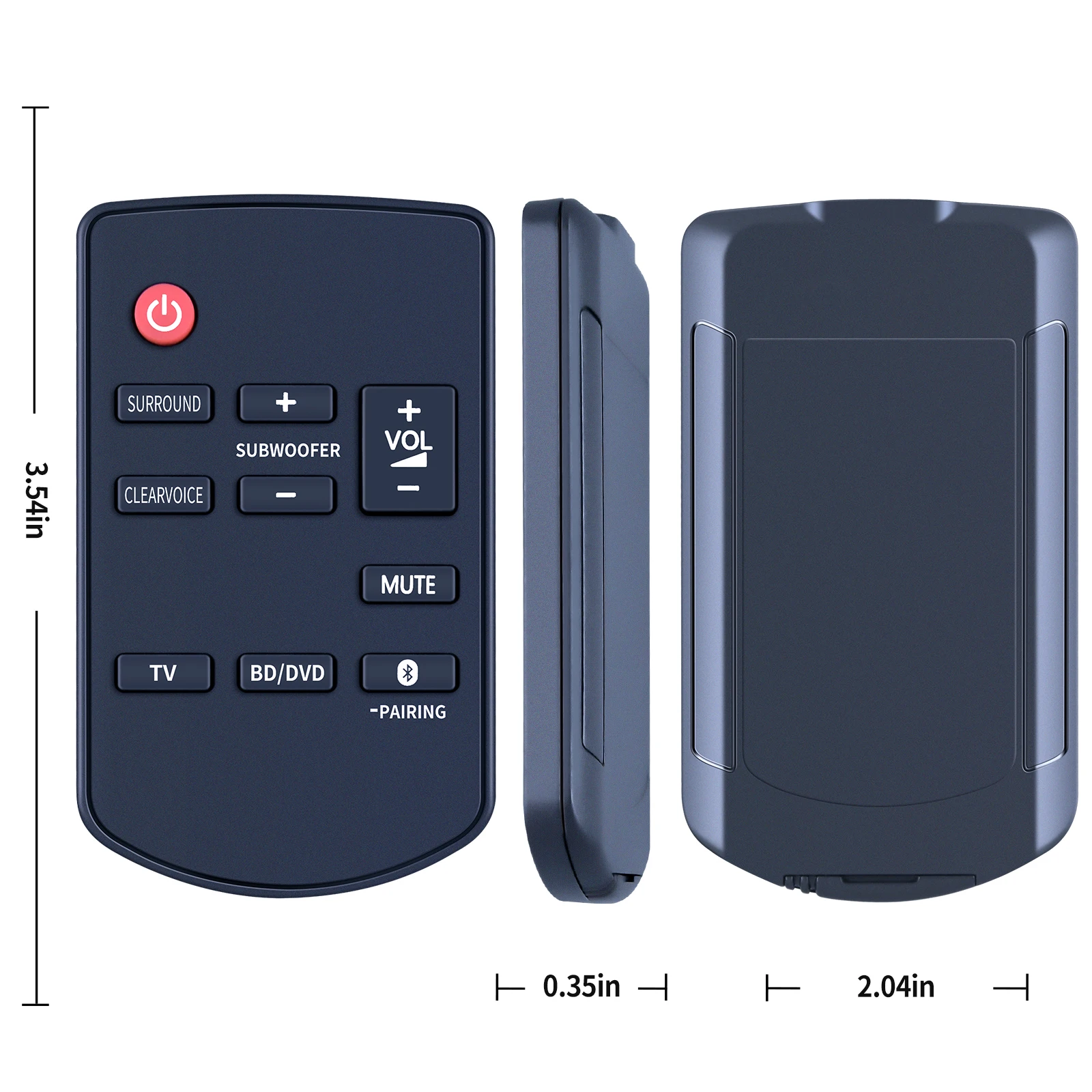 Mando a distancia N2QAYC000103 para Panasonic, barra de sonido, SC-HTB18, SC-HTB18-GN - imagen 5