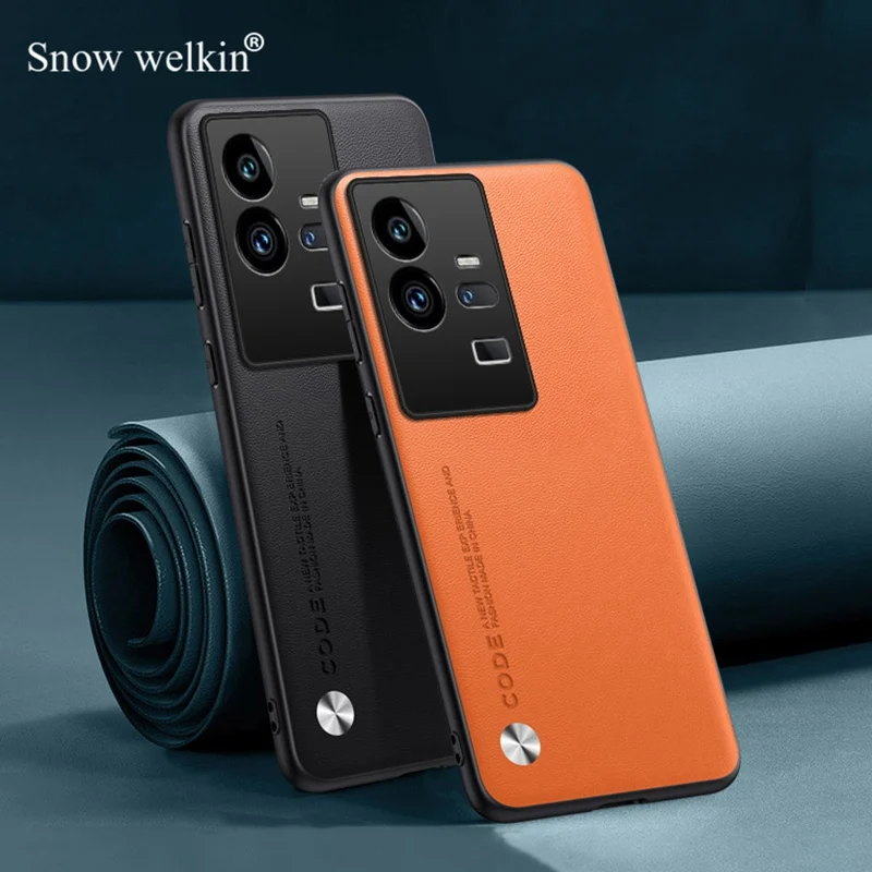 Funda de cuero PU de lujo para iQOO 11, funda de teléfono de silicona a prueba de golpes para Vivo iQOO 11 Pro