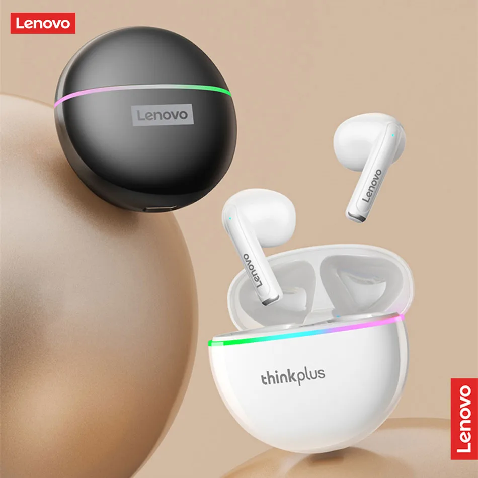 Auriculares originales Lenovo XT97 TWS inalámbricos Bluetooth 5,2 auriculares deportivos con reducción de ruido Control táctil auriculares con luz colorida - imagen 3