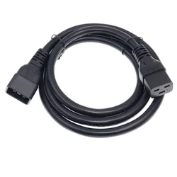 Cable C19 a C20 para UPS y PDU – Alimentación Robusta