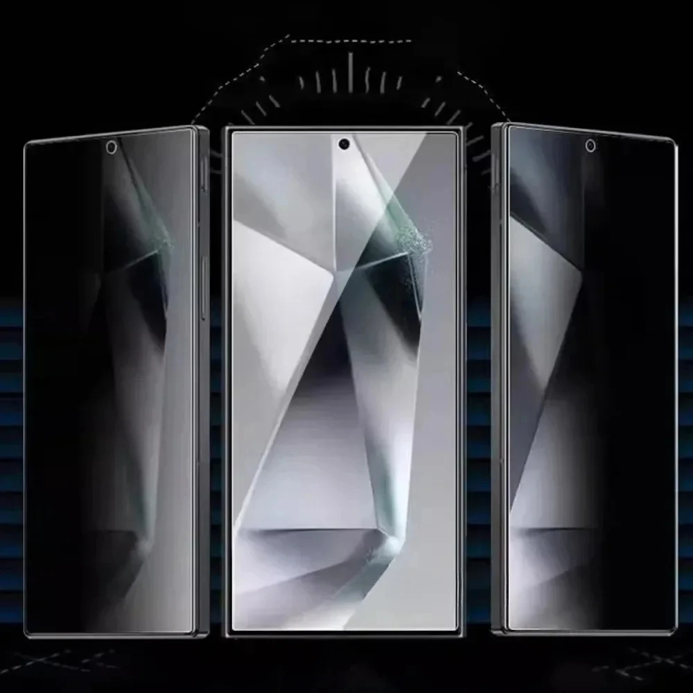 2 uds película de hidrogel de privacidad Galaxy S24 S23 S21 S22 Ultra Protector de pantalla antiespía para Samsung Note 20 10 S10 S9 Plus - imagen 4