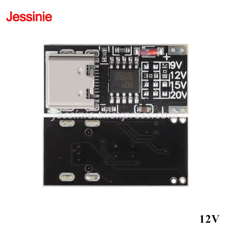 Módulo deceptivo de carga rápida CTP9, 20 piezas, 9V, 12V, 15V, 20V, PD/QC, Cable de refuerzo USB de carga rápida, adaptador óptico de enrutador tipo C - imagen 3