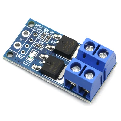 AITEXM 15A 400W MOS FET Módulo de accionamiento del interruptor de disparo DC 5V-36V PWM Panel de Control del regulador Placa de Control del Motor para Arduino - imagen 3