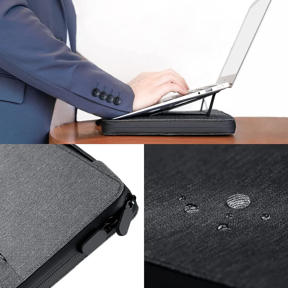 NILLKIN-funda impermeable para ordenador portátil, bolsa para Macbook Air 13,3, Macbook Pro 13, a prueba de golpes, funda para portátil de negocios - imagen 5