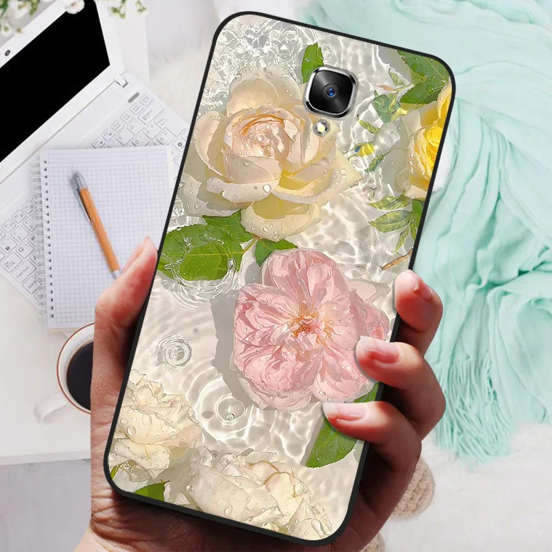 Funda trasera de silicona suave para OnePlus 3 T, carcasa negra, Lobo y León, para OnePlus One Plus 3 t 3 T - imagen 4