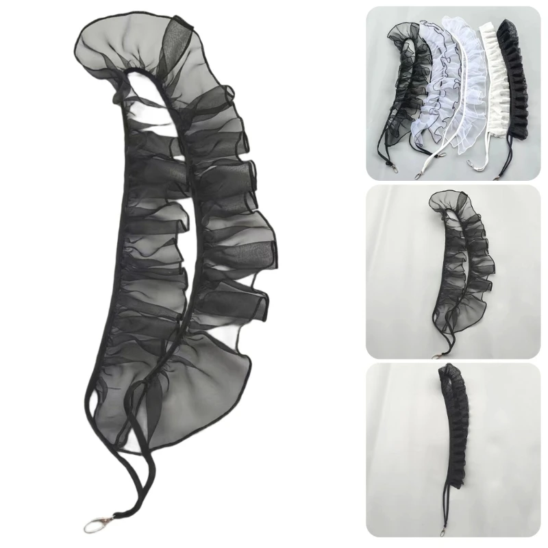 Diseños con volantes elegantes cadena teléfono Hermosa correa para teléfonos celulares borde zumbido para