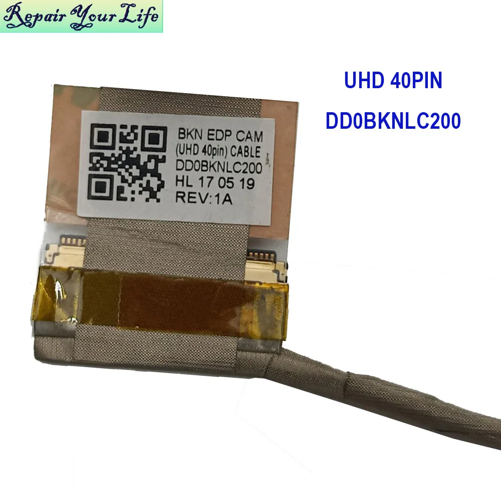 Cable de pantalla LVDS EDP FHD para ordenador portátil de 40 pines para Asus ROG GL703VM GL703VD Gl703GE GL703V GL703 DD0BKNLC100 14005- 02550200 DD0BKNLC200 - imagen 3