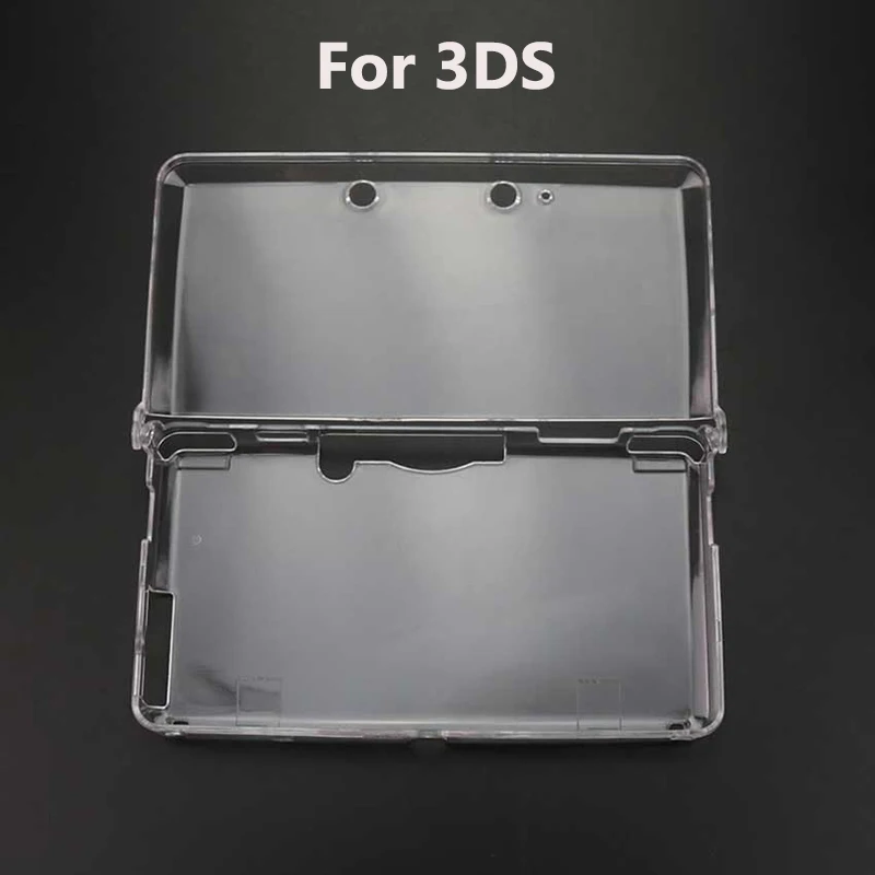 1 funda protectora de cristal transparente carcasa dura adecuada para GBA SP 3DS nuevo 3DS XL LL NDSL NDSi XL nuevo 3DSLL - imagen 3