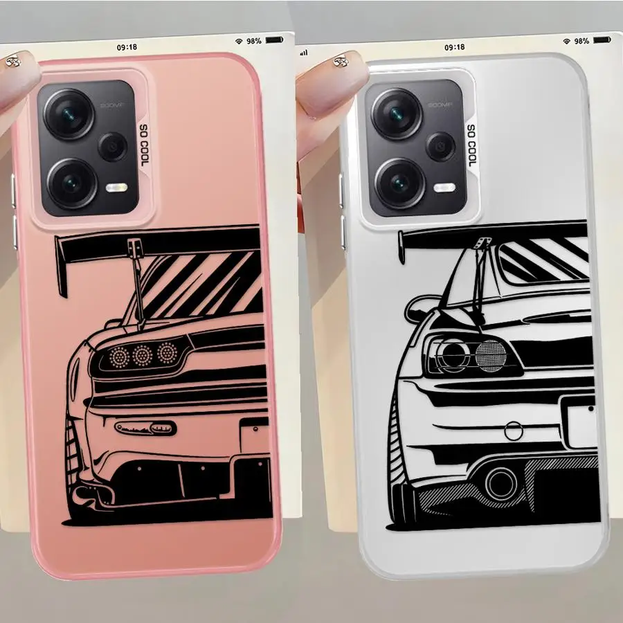 Funda para Xiaomi Mi 13T 11 Lite 12T Pro, funda trasera para teléfono Dream Car