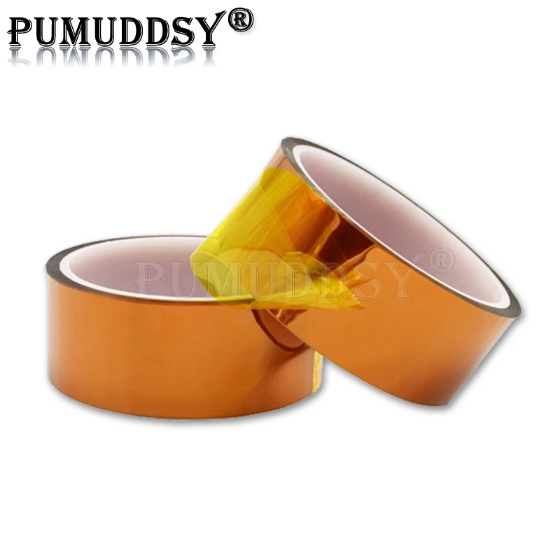 Cinta de poliimida de alta temperatura de 30 metros, 5-40mm, aislamiento resistente al calor, cinta adhesiva de película de poliimida de 5mm, 10mm, 15mm, 20mm y 40mm - imagen 3