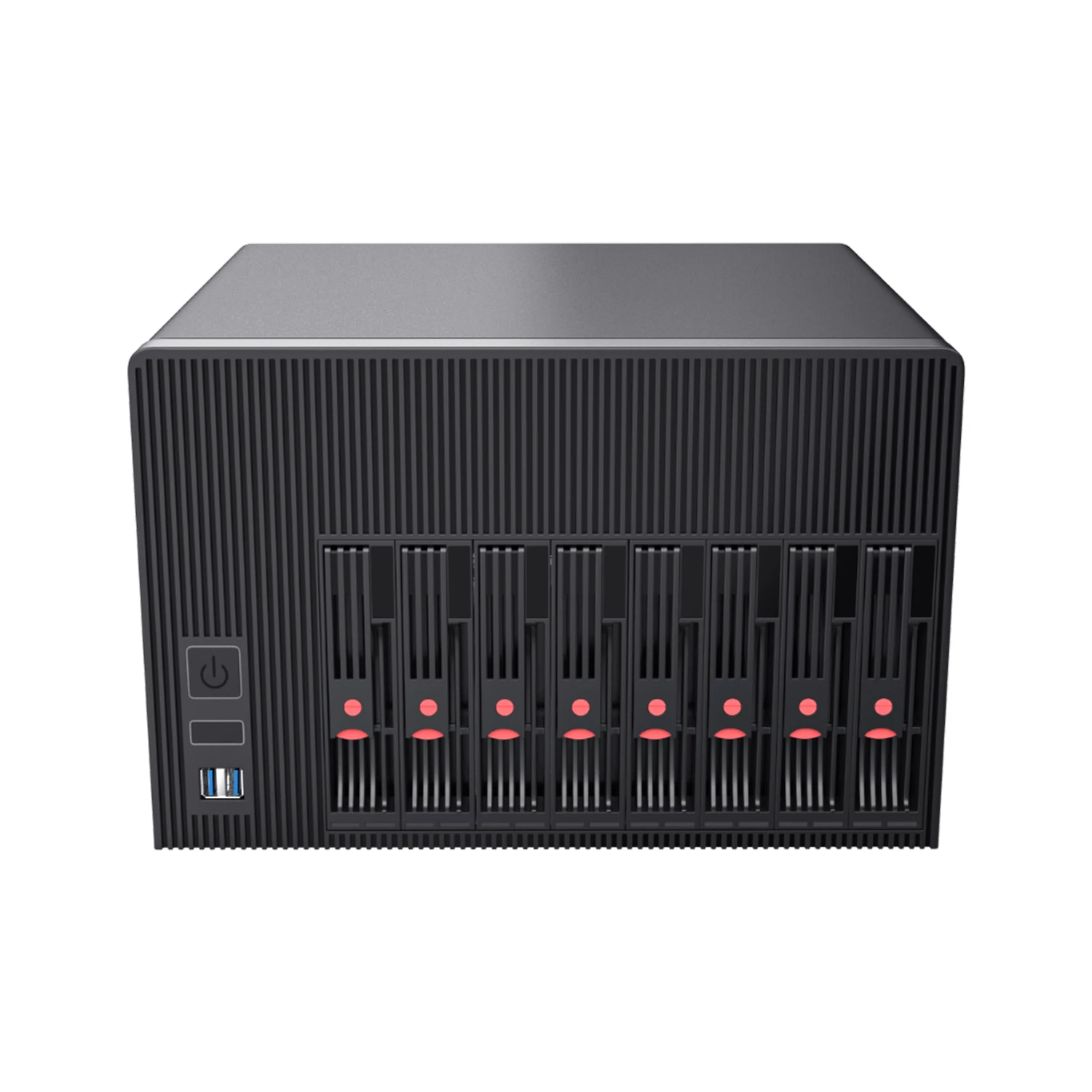 IKuaiOS-Servidor NAS 8 Bay, Intel LGA1700 CPU 4x2,5 GbE, Compatible con TrueNAS Unraid ESXi PVE Docker, Compatible con RAID vPro Q670 MB - imagen 2