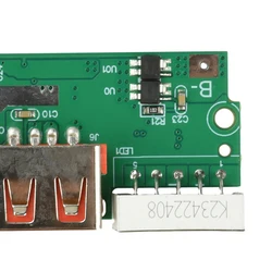 Placa base de carga rápida de 22,5 W, pantalla LED Digital para batería de litio ternaria de 3,7 V, compatible con protocolo múltiple PD/QC/VOC