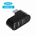 USB 2.0 HUB Black