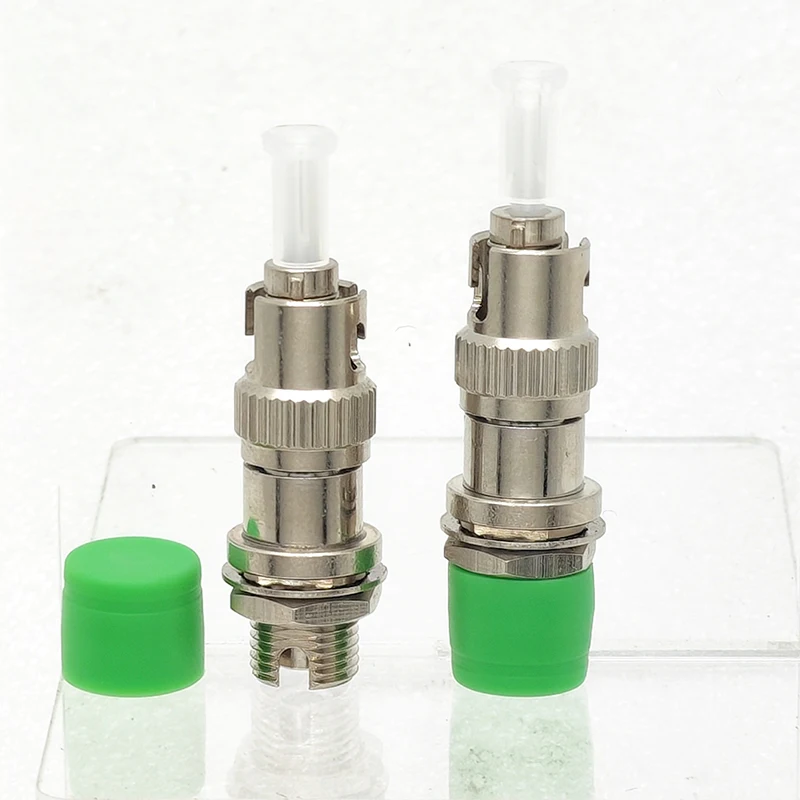 Conector adaptador de fibra óptica FC hembra a ST macho, Compatible con un solo/mode, nuevo acoplador de brida de fibra óptica OM1 OM2, venta al por mayor - imagen 2