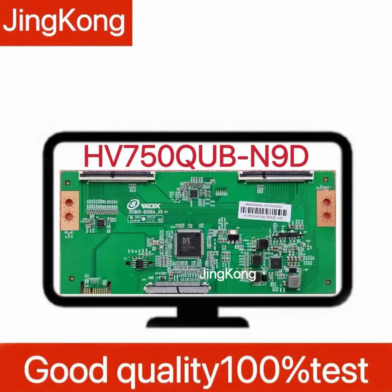 Placa lógica nueva actualización Tcon HV750QUB-N9D HV750QUBN9D 4K