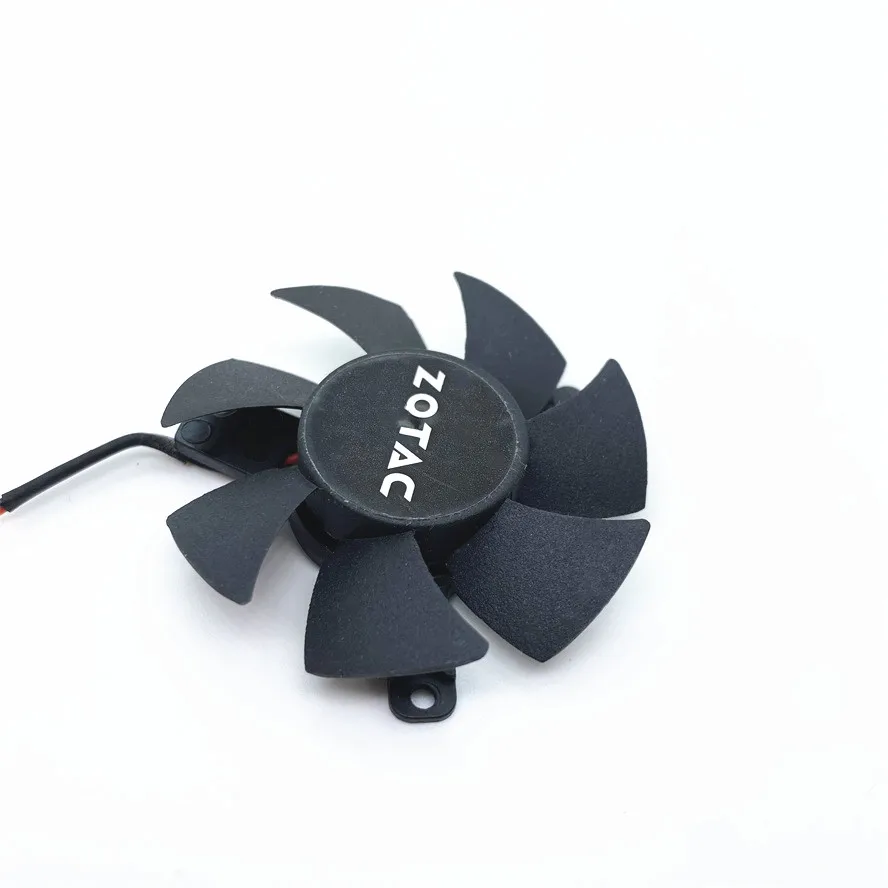 Tarjeta gráfica APISTEK GA51S2L de 45MM y 47MM para aspas de ventilador ZOTAC, ultra silenciosa, 45MM de diámetro, 39mm de paso de orificio, 12V, 2 pines - imagen 4