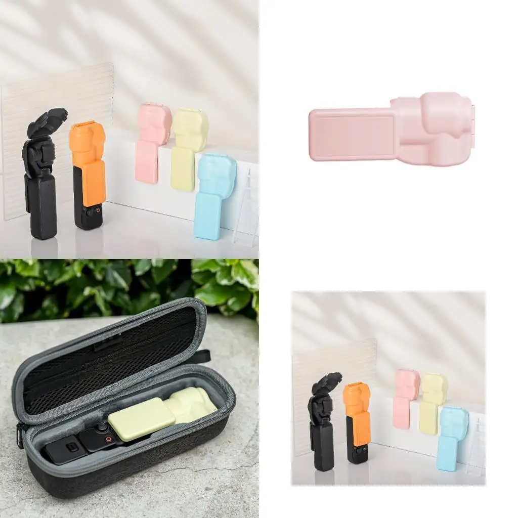 R53C Antislip Camera silicona Caso para bolsillo 3 Cubierta fácil Instalación para viajes