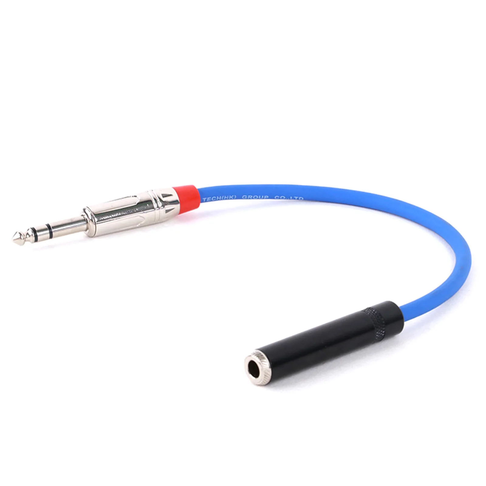 Guguo-Cable de Audio estéreo TRS macho a 6,35mm, 6,35mm, 1/4 pulgadas, TRS hembra, instrumento para mezclador de guitarra eléctrica - imagen 4