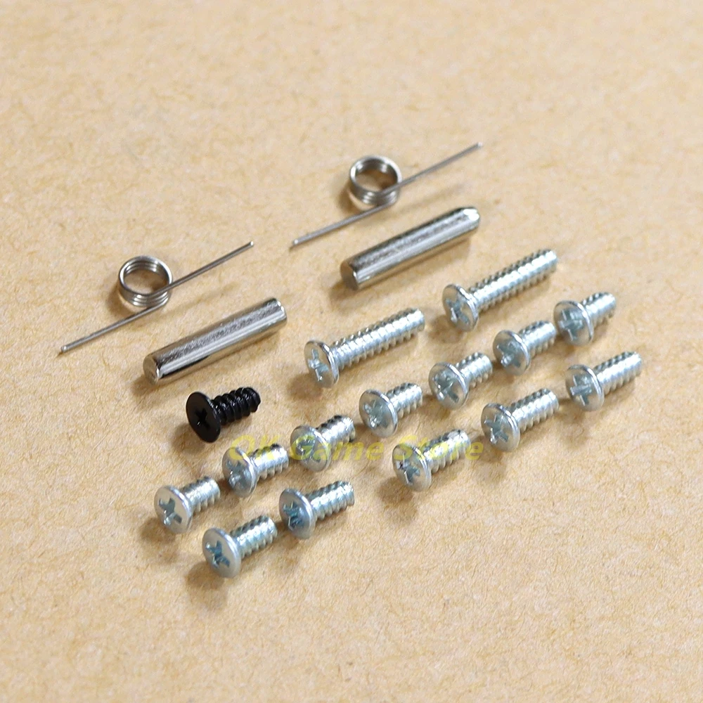 1 Juego de tornillos de juego completo + resortes L R + accesorios de Metal pequeños para Nintendo DS NDS Lite NDSL - imagen 3