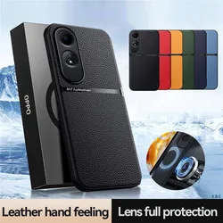 OPPO Funda Piel PU A60/A79/A58/A98 Magnética Protección