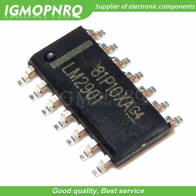 10 Uds LM2901DR SOP14 LM2901 SOP 2901DR SOP14 SMD nuevo y original IC