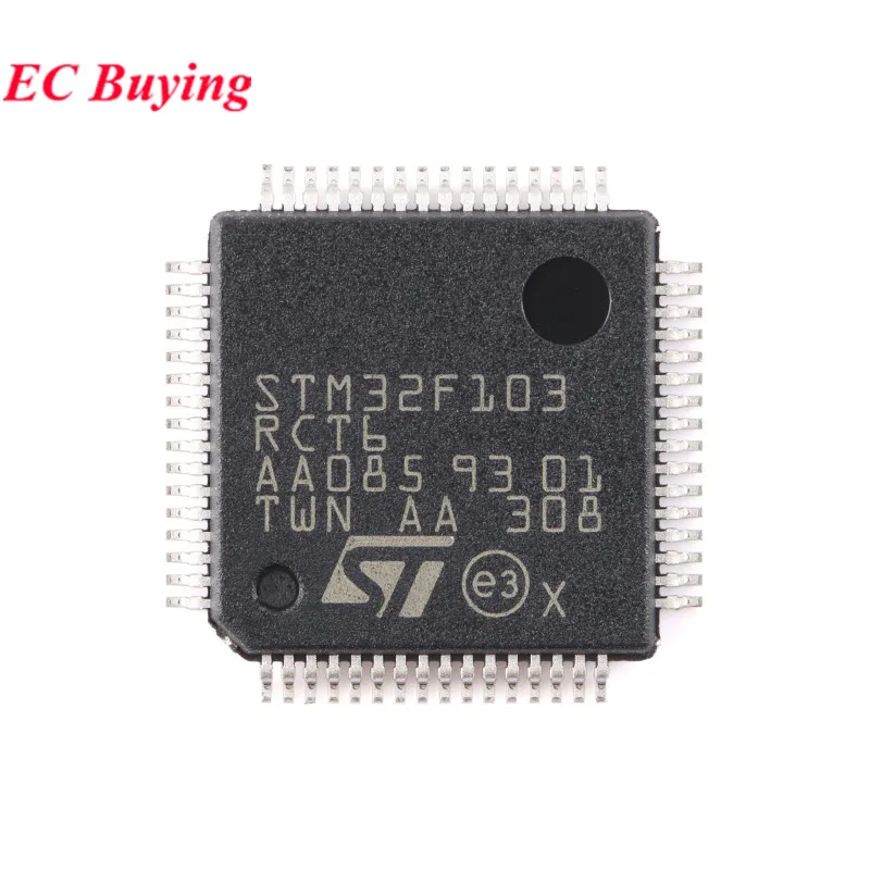 5 uds/1 pieza STM32F103RCT6 STM32F405RGT6 STM32F103R8T6 STM32F103RBT6 STM32F103RET6 STM32F105RCT6 STM32F101R8T6 STM32F030R8T Chip de brazo - imagen 4