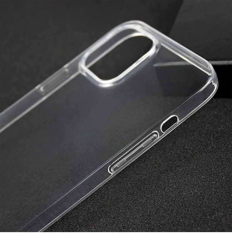 Funda transparente para iPhone 13Pro 13 Pro Max, funda suave de silicona ajustada para iPhone 11 12 13 mini 14 Pro Max, fundas blandas de TPU - imagen 2