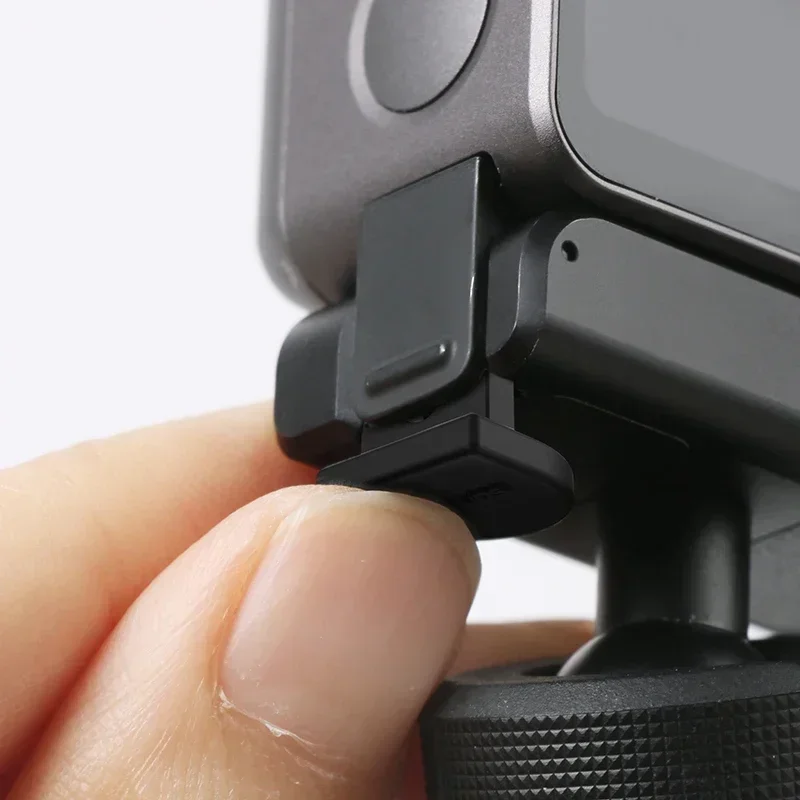 Hebilla de silicona, tapón de silicona anticaída, cubierta suave anticaída, bloqueo para accesorios de cámara DJI ACTION 5Pro/4/3/2 - imagen 4