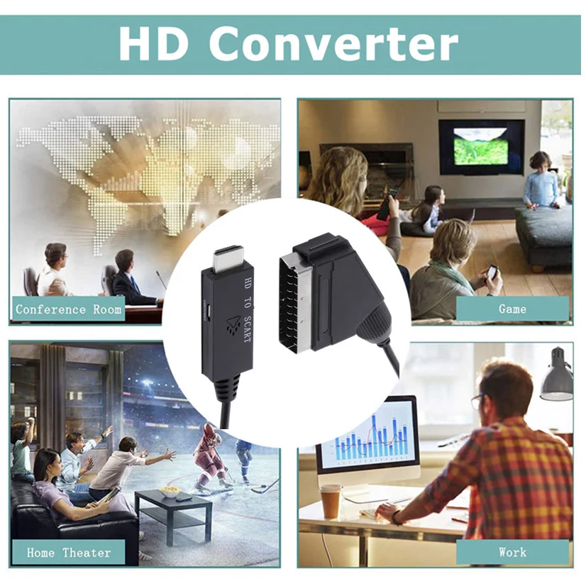 Conexión SCART para televisión