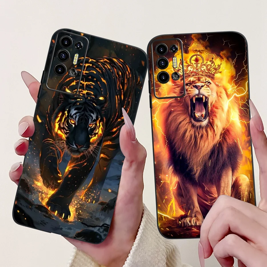 Para Tecno Pova 2 funda LE7 LE7n lindo amor cubierta pintada con calor funda de teléfono de silicona suave para Tecno Pova LD7 LD7j Pova2 Fundas parachoques - imagen 4