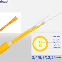 Cable Fibra Óptica Monomodo G652D para Exterior