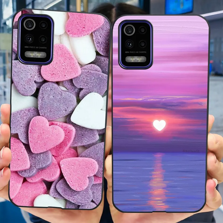 Funda para teléfono LG K42 LMK420H LM-K420, carcasa de silicona suave, TPU, a la moda, a prueba de golpes, K52, LM-K520, LMK520E - imagen 4