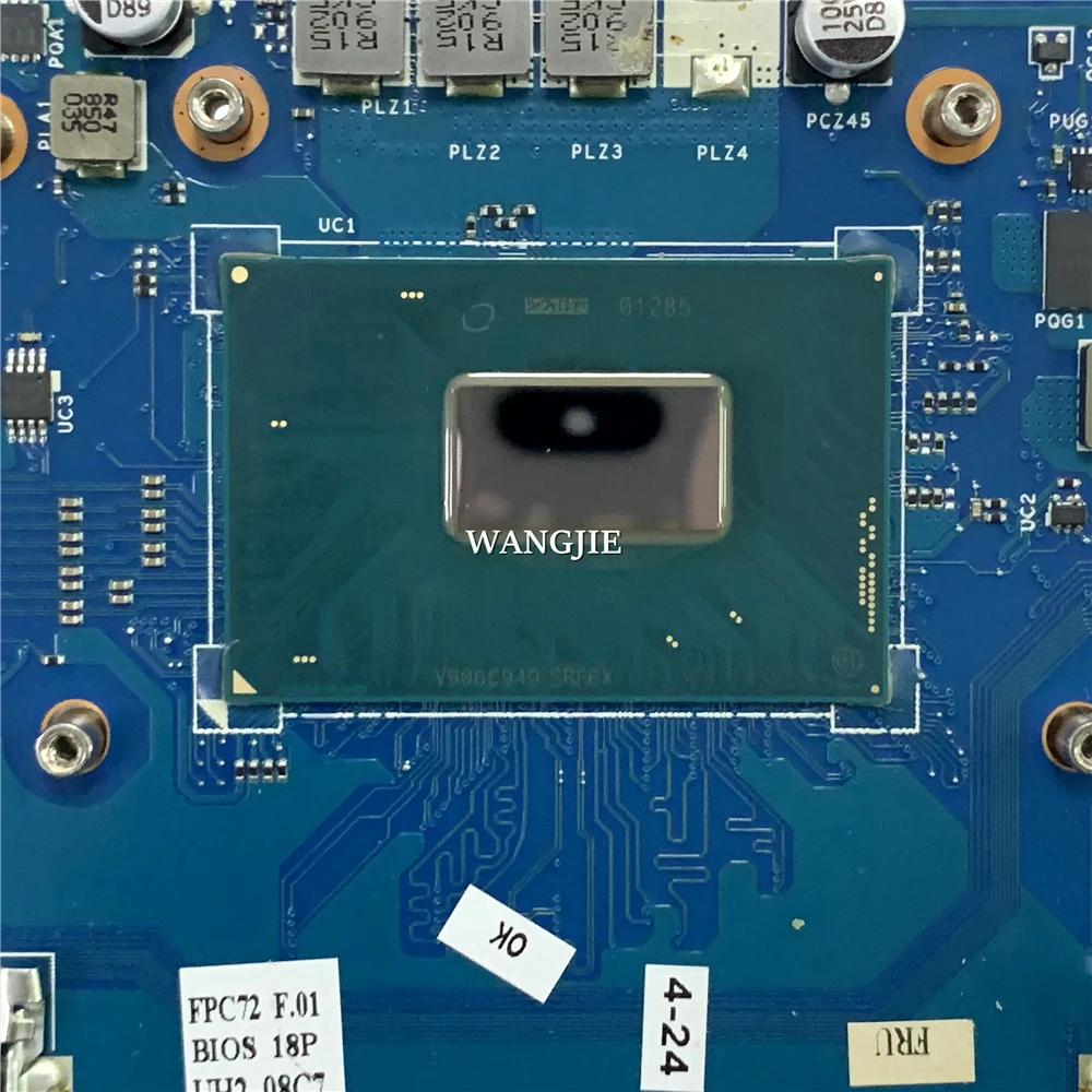 L59771-601 FPC72 LA-H491P para HP Omen 5 PLUS 17-CB 17T-CB placa base para ordenador portátil SRFCR i5-9300H CPU GTX 1650 4GB 100% completamente probado - imagen 4