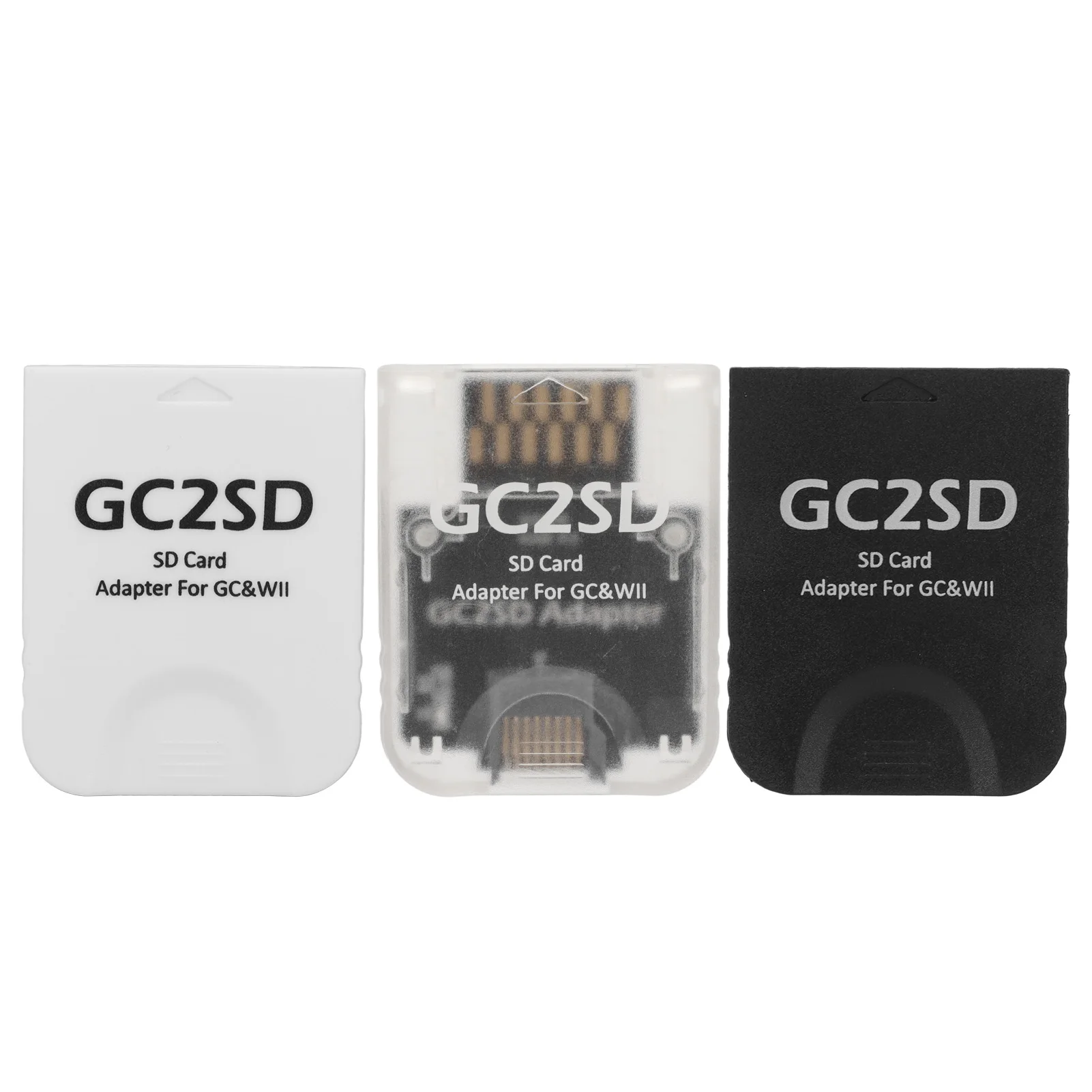 Adaptador de tarjeta GC2SD Lector de tarjetas GC2SD Plug and Play Consola de juegos profesional portátil Adaptador de tarjeta de microalmacenamiento para Wii para GC - imagen 4