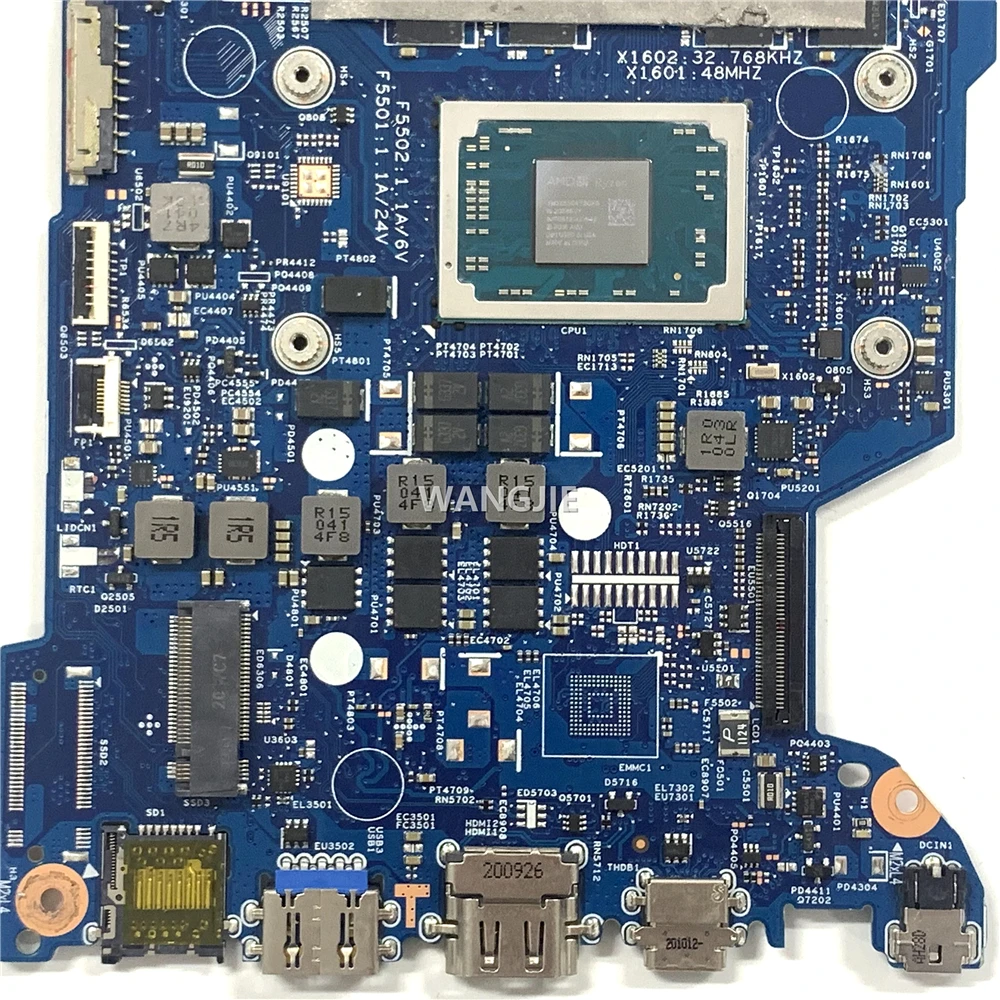 203014 -1 para la placa base del ordenador portátil Acer Spin SP314-21 YM3250 CPU 4GB RAM 100% probado OK - imagen 4