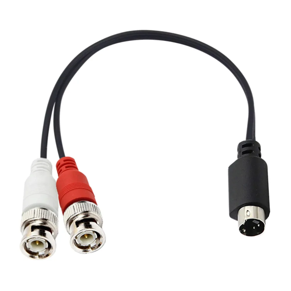 Cable divisor SVHS a BNC, conector SVHS macho a hembra BNC doble de 4 pines, conector S-Video para cámaras CCTV, amplificadores, Cable coaxial - imagen 5